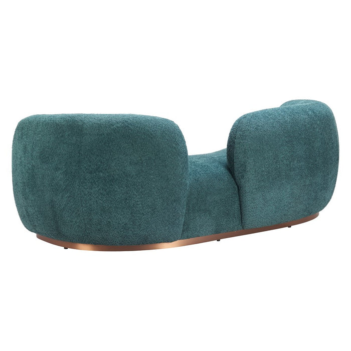 Zuo Modern Jamela Sofa, Teal