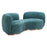 Zuo Modern Jamela Sofa, Teal