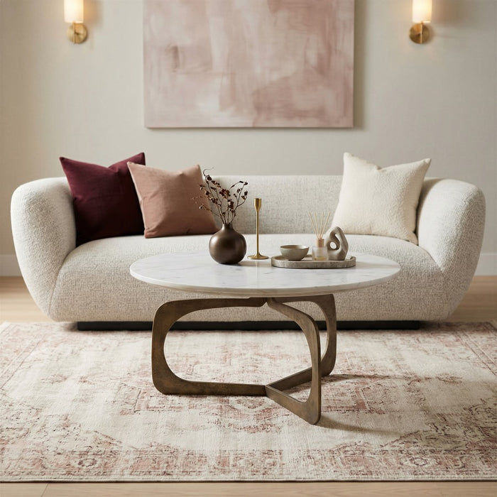 Zuo Modern Zambet Sofa, Pewter Gray