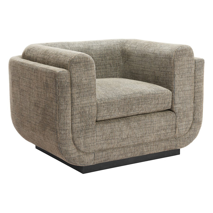 Zuo Modern Sereneu Accent Chair, Green Tweed