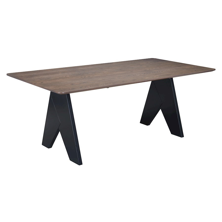 Zuo Modern Lisse Rectangular Dining Table, Espresso - 110500