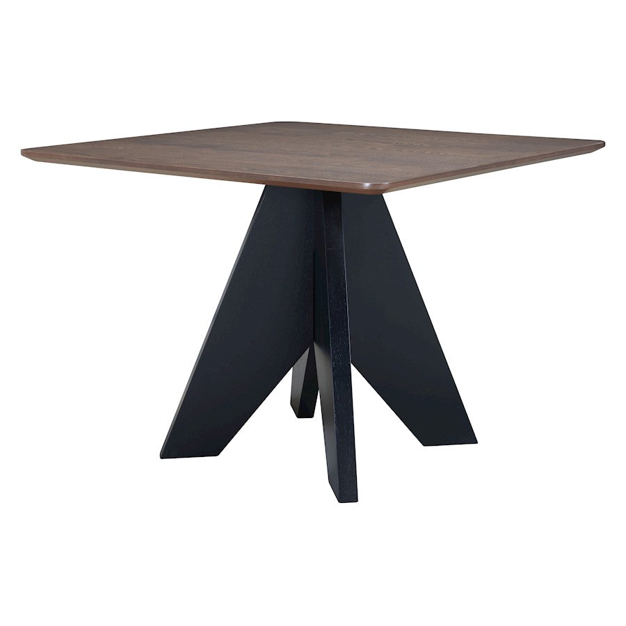 Zuo Modern Lisse Square Dining Table, Espresso - 110501