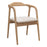 Zuo Modern Hosoi Dining Chair, Beige