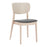 Zuo Modern Kellua Dining Chair, Set of 2, Gray/Natural
