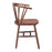 Zuo Modern Stenger Dining Chair, Set of 2, Walnut