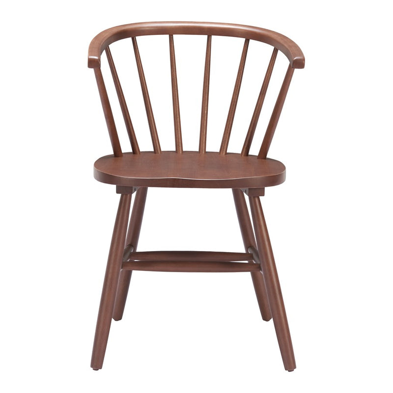 Zuo Modern Stenger Dining Chair, Set of 2, Walnut