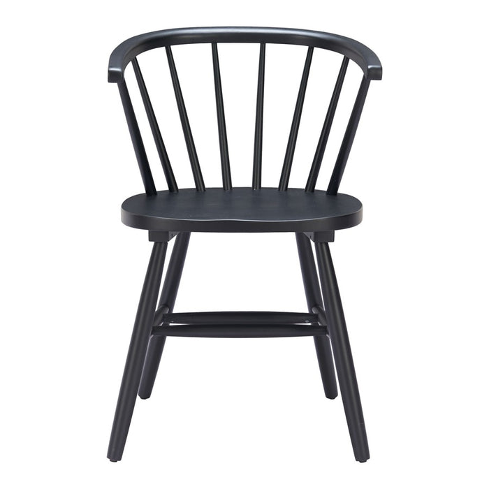 Zuo Modern Stenger Dining Chair, Set of 2, Black