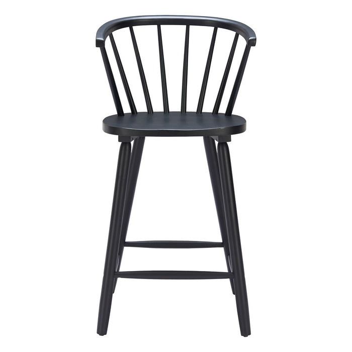Zuo Modern Stenger Counter Stool/Set of 2, Black