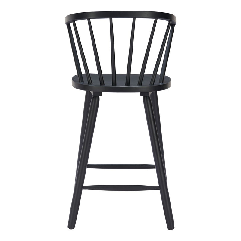 Zuo Modern Stenger Counter Stool/Set of 2, Black