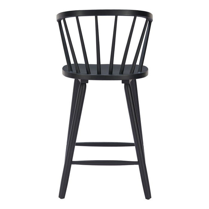 Zuo Modern Stenger Counter Stool/Set of 2, Black