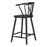 Zuo Modern Stenger Counter Stool/Set of 2, Black