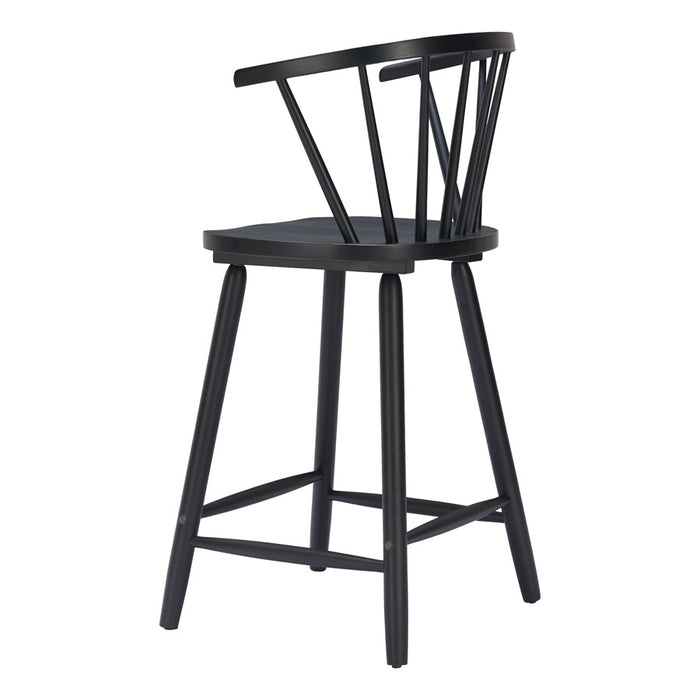 Zuo Modern Stenger Counter Stool/Set of 2, Black
