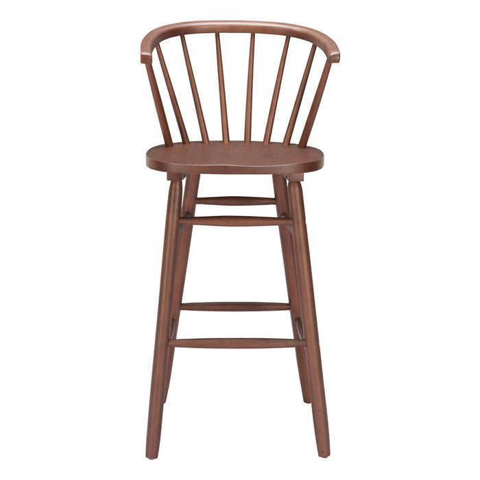 Zuo Modern Stenger BarStool/Set of 2, Walnut