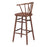 Zuo Modern Stenger BarStool/Set of 2, Walnut