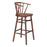 Zuo Modern Stenger BarStool/Set of 2, Walnut