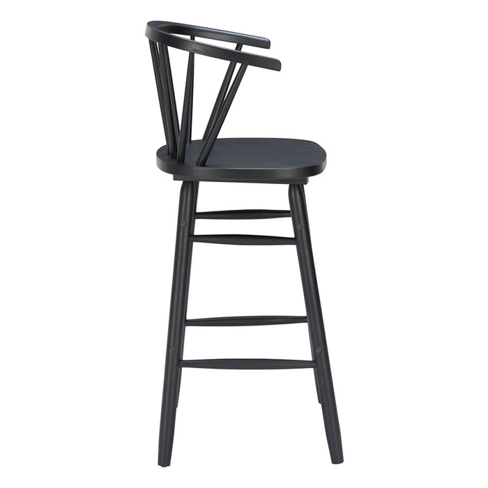 Zuo Modern Stenger BarStool/Set of 2, Black