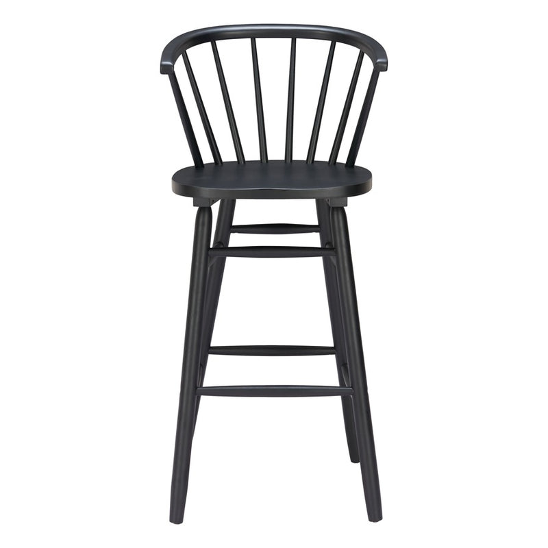 Zuo Modern Stenger BarStool/Set of 2, Black