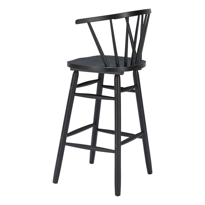 Zuo Modern Stenger BarStool/Set of 2, Black