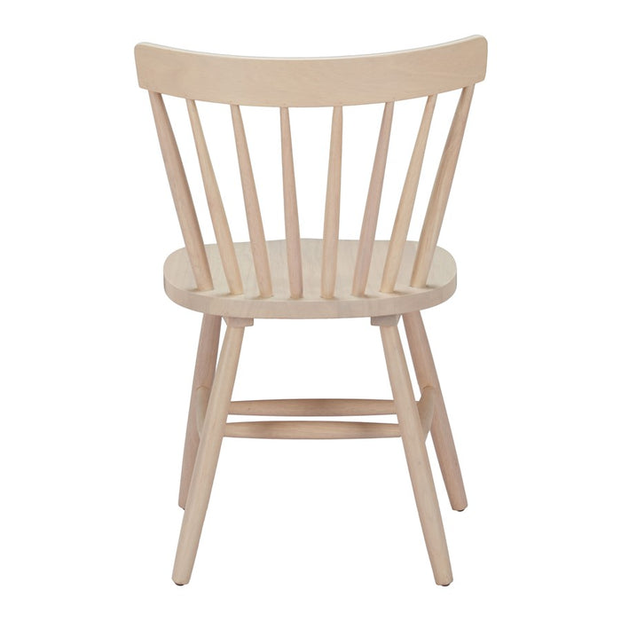 Zuo Modern Tyce Dining Chair, Set of 2, Natural