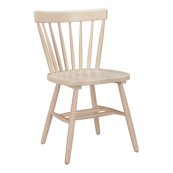 Zuo Modern Tyce Dining Chair, Set of 2, Natural