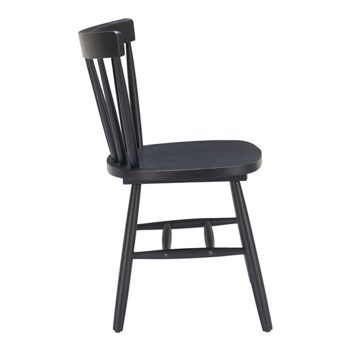 Zuo Modern Tyce Dining Chair, Set of 2, Black