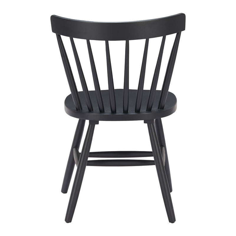 Zuo Modern Tyce Dining Chair, Set of 2, Black