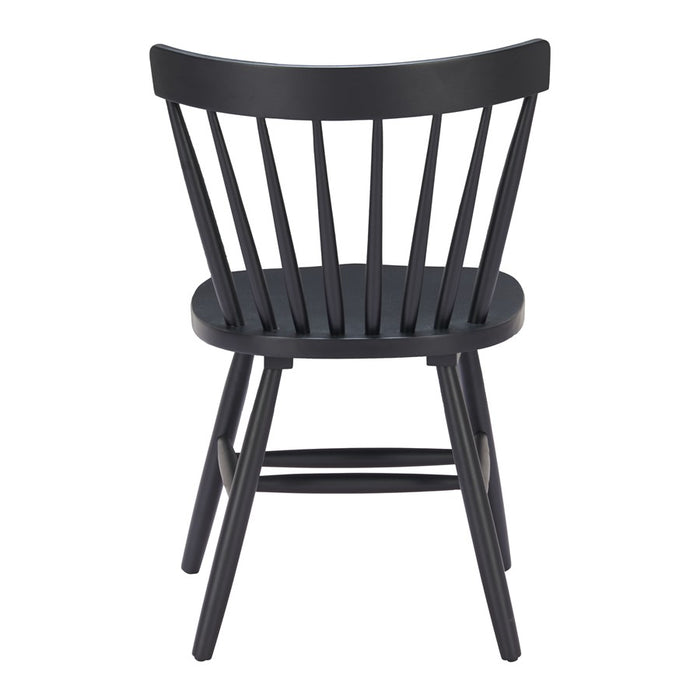 Zuo Modern Tyce Dining Chair, Set of 2, Black