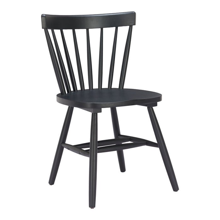 Zuo Modern Tyce Dining Chair, Set of 2, Black
