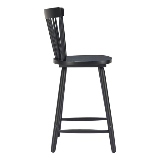 Zuo Modern Tyce Counter Stool/Set of 2, Black