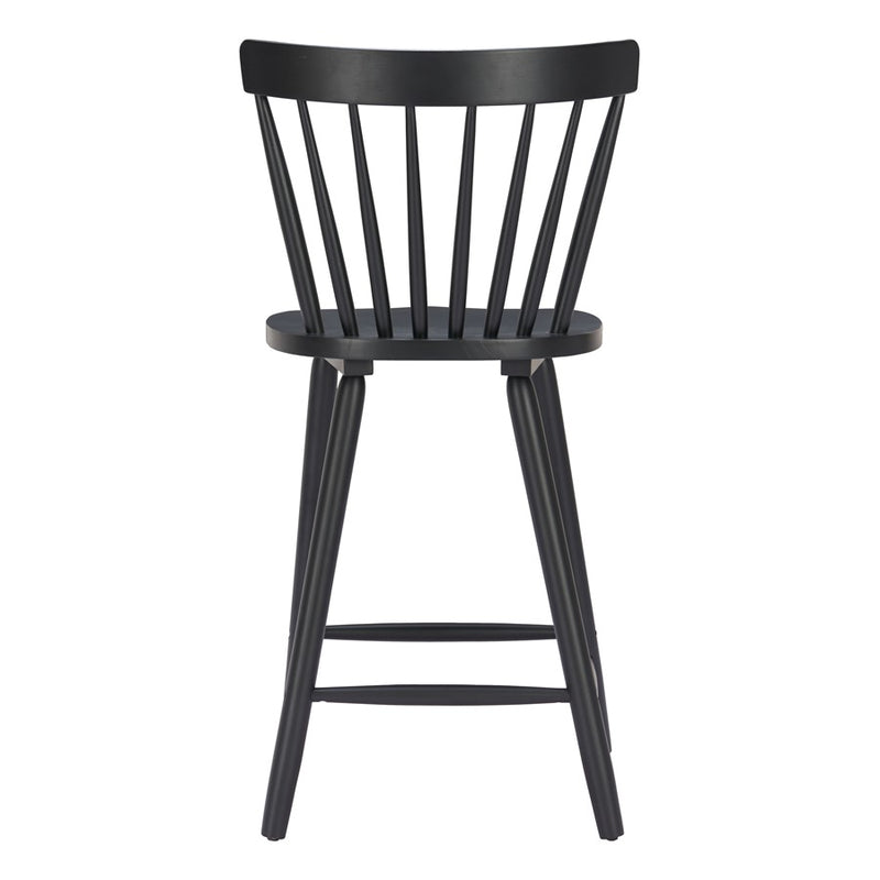 Zuo Modern Tyce Counter Stool/Set of 2, Black