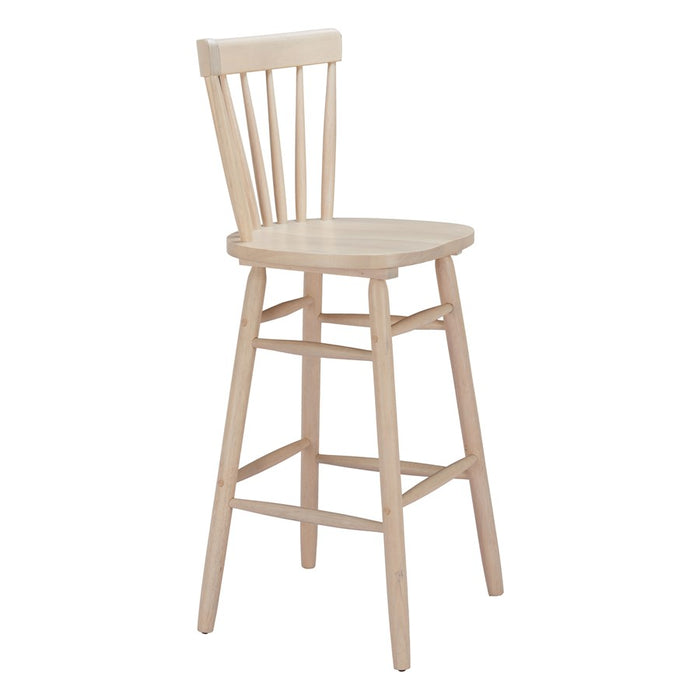 Zuo Modern Tyce BarStool/Set of 2, Natural