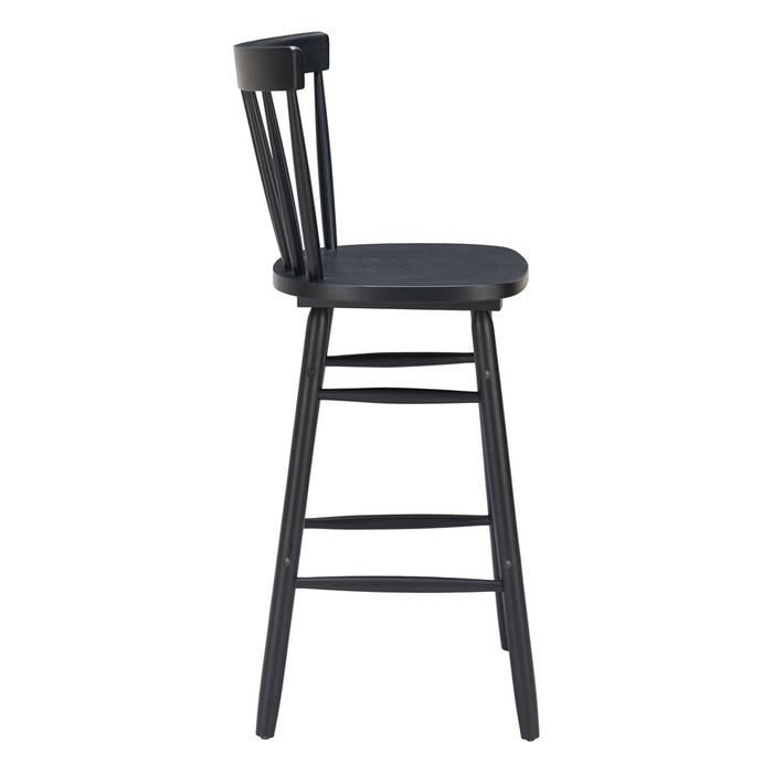Zuo Modern Tyce BarStool/Set of 2, Black