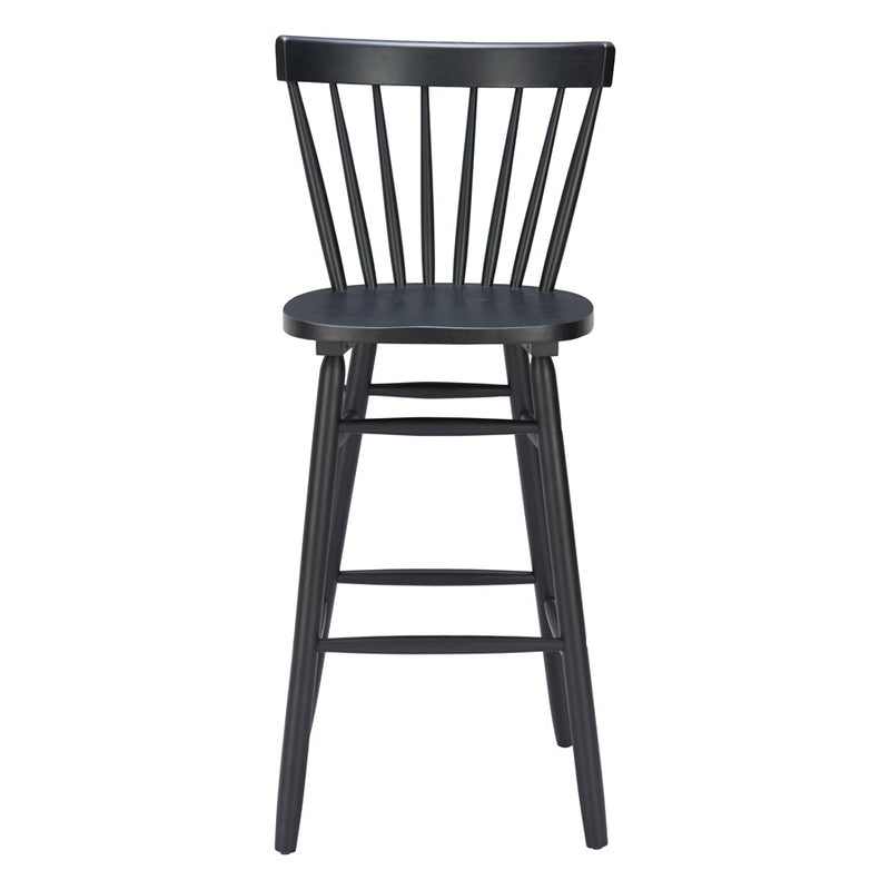 Zuo Modern Tyce BarStool/Set of 2, Black