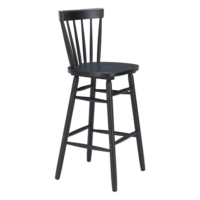Zuo Modern Tyce BarStool/Set of 2, Black