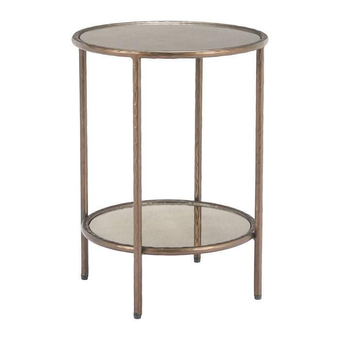 Zuo Modern Anelli Side Table, Bronze