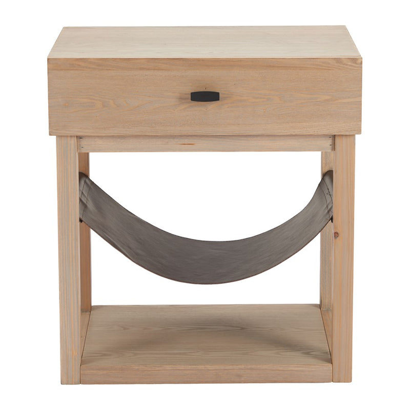 Zuo Modern Haram Side Table, Natural