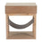 Zuo Modern Haram Side Table, Natural