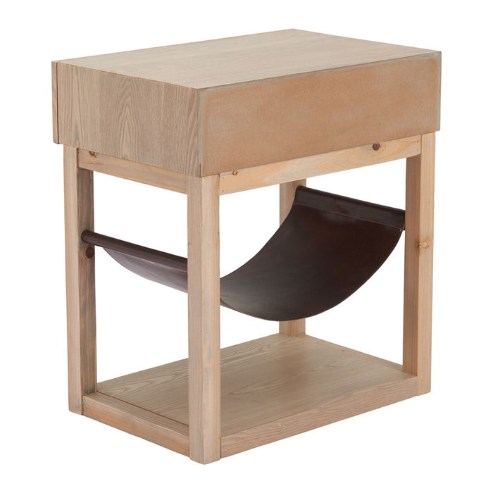 Zuo Modern Haram Side Table, Natural