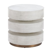 Zuo Modern Laha Side Table, Oak White - 110545