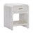 Zuo Modern Yume Side Table, Oak White