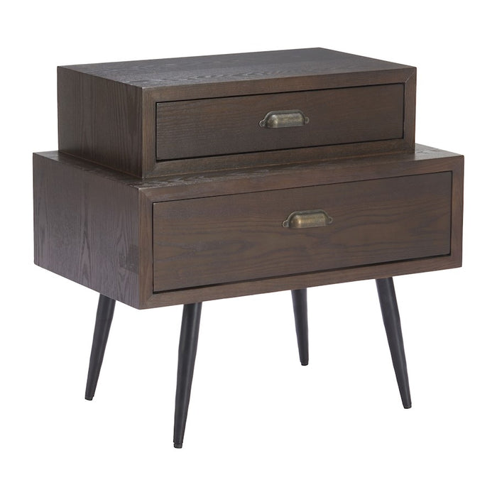Zuo Modern Mechy Side Table, Brown