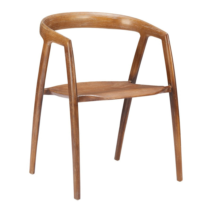 Zuo Modern Ziran Dining Chair/Set of 2, Walnut - 110549