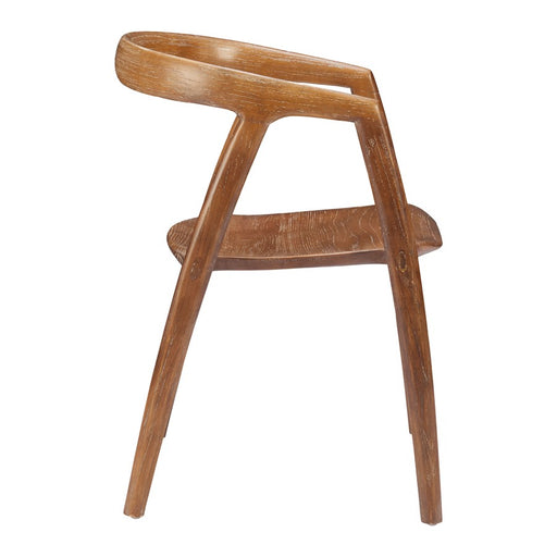 Zuo Modern Ziran Dining Chair, Set of 2, Walnut