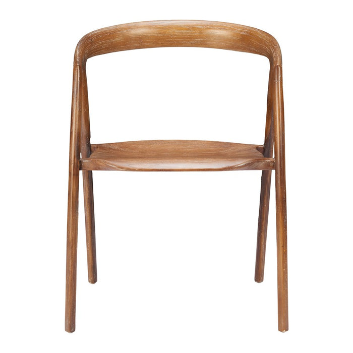 Zuo Modern Ziran Dining Chair, Set of 2, Walnut