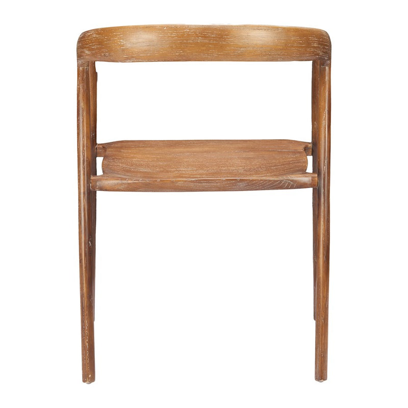 Zuo Modern Ziran Dining Chair, Set of 2, Walnut