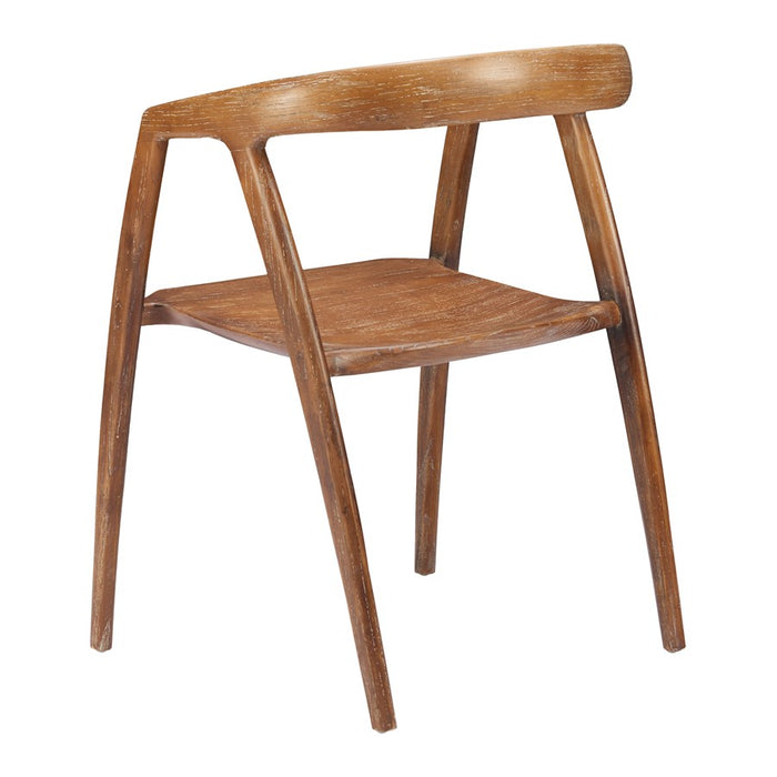 Zuo Modern Ziran Dining Chair, Set of 2, Walnut