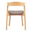 Zuo Modern Pioro Dining Chair, Set of 2, Brown/Natural