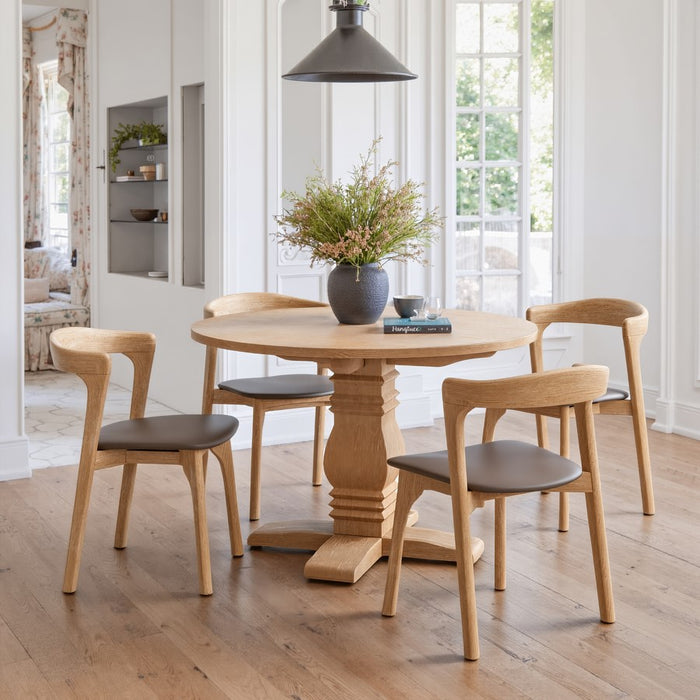 Zuo Modern Tabi Dining Table, Brown