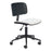 Zuo Modern Duravel Office Chair, White/Black