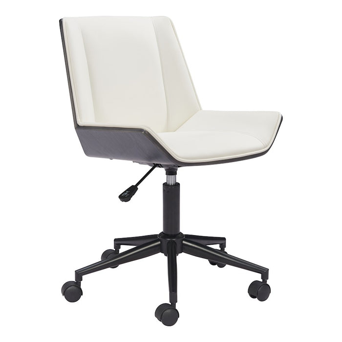Zuo Modern Maker Office Chair, White - 110566